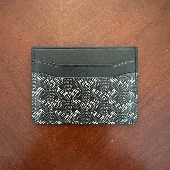 Goyard Black Mens Card Holder